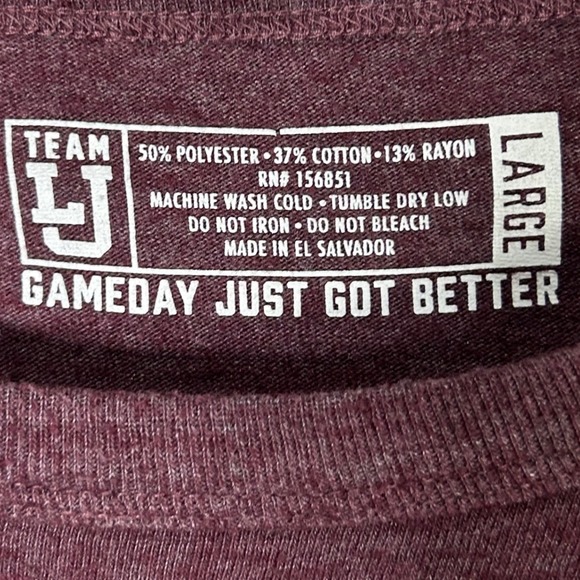 Florida State Seminoles Long Sleeve Shirt Fear the Spear Women's Large Baseball - Picture 5 of 6